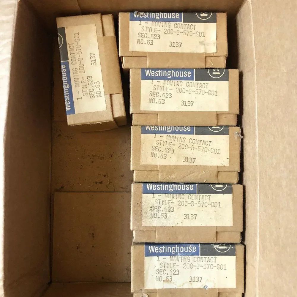 NIB WESTINGHOUSE 200-B-570-G01 MOVING CONTACT EACH